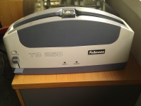 ENCUADERNADORA TERMICA FELLOWES TB250